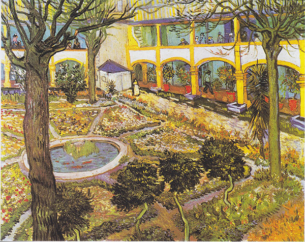 Healing and terapeutic gardens in hospital's history