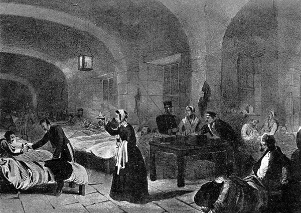 Healing and terapeutic gardens in hospital's history